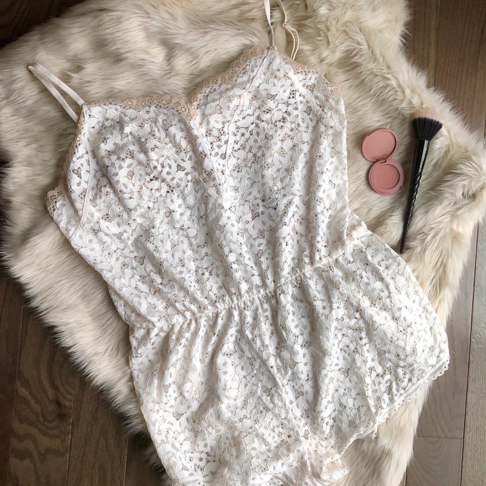 Victoria Secret Lace Romper - NWT